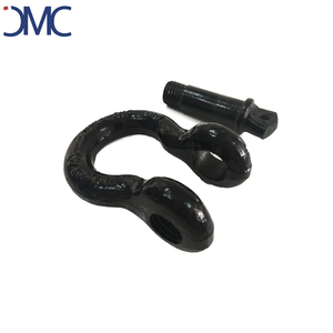 Grillete <span class=keywords><strong>de</strong></span> arco forjado galvanizado <span class=keywords><strong>de</strong></span> 1-3/4 pulgadas tipo EE. UU., pintado en negro, con pasador <span class=keywords><strong>de</strong></span> tornillo para <span class=keywords><strong>anclaje</strong></span>, hecho <span class=keywords><strong>de</strong></span> acero al carbono, certificado <span class=keywords><strong>de</strong></span> seguridad <span class=keywords><strong>de</strong></span> fábrica - Product Image 3