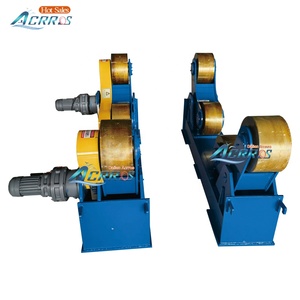 Chuyển đổi tần số 1.5KW đường kính 900mm thép xe tăng tải 5t 10t tự điều chỉnh Hàn rotator Trung Quốc với PU con lăn - Product Image 3