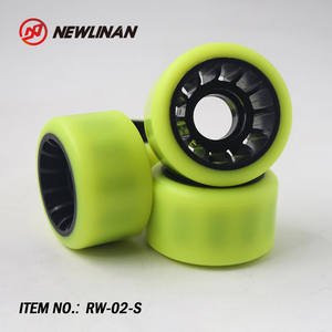 Newlinan Roller Skate Derby Skate Figura Skate <span class=keywords><strong>Ruedas</strong></span> de plástico Dureza personalizada 62/57x32mm - Product Image 1