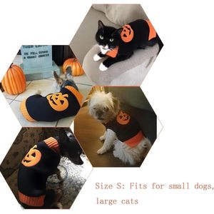 Maglioncino elegante per animali domestici di zucca XS/XS per gatti e cuccioli accessori per feste di Halloween fatti di bambù - Product Image 5