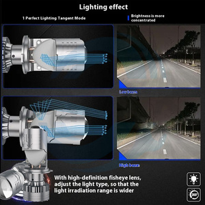 เลนส์โปรเจ<span class=keywords><strong>ค</strong></span>เตอร์ LED OEM สว่างพิเศษ <span class=keywords><strong>ไฟ</strong></span>ต่ำ 55W หลอด<span class=keywords><strong>ไฟ</strong></span><span class=keywords><strong>หน้า</strong></span>รถยนต์ LED สำหรับ Honda Civic/City <span class=keywords><strong>FD</strong></span> - Product Image 4