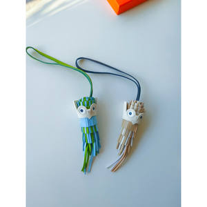 Ea638 कस्टम जानवर आकार वास्तविक चमड़े के हस्तनिर्मित ओल टासल बैग पेंडेंट हैंडबैग के लिए आकर्षक अद्वितीय छोटा - Product Image 2