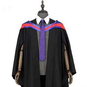 Uniforme <span class=keywords><strong>scolaire</strong></span> Offre Spéciale UK Style Graduation Hoods Angleterre Australie Academic College Master Personnalisation Acceptable - Product Image 5