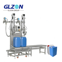 Machine de remplissage et de capsulage de jerrycan | Remplisseur de jerrycan automatique et semi-automatique, huile liquide, emballage chimique