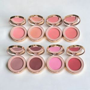 Personalized Customized Women's Facial <b>Blush</b> Long-Lasting Mineral Vegan Waterproof High-Pigment <b>Matte</b> Pressed <b>Blush</b> Palette - Product Image 2