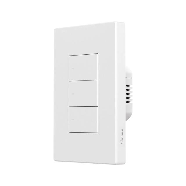 For ZBM5-3C-120W Zigbee Smart Wall Switch with Circuit Protection Voice & APP Remote Control UK Origin