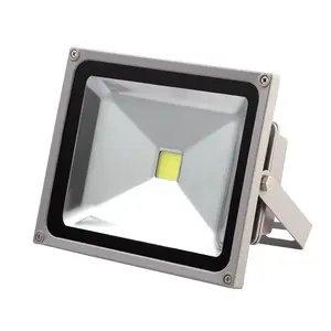 10w-100w ha condotto la luce di inondazione alto potere impermeabile 85-265v proiettore esterno cassa nera