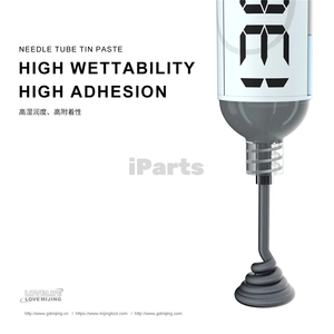 Pasta de Soldadura de Temperatura IParts Mijing ZT-138/150/183/199/217, Fundente en Jeringa para Soldadura de SMD BGA PCB, Pasta de Estaño en Tubo con Aguja, Crema de Soldadura - Product Image 5