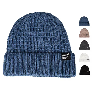 Wholesale Customized Jacquard Knit Toque Beanie Skull <b>Cap</b> <b>for</b> <b>Men</b> Women <b>Winter</b> Warm Custom Logo Hats - Product Image 4