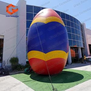 Huevos de Pascua Inflables Gigantes de Colores Pastel, Globo Inflable de Huevo de Pascua para Promoción de Eventos, Suministros para Festivales - Product Image 3