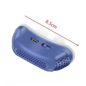 Dispositivo Microeléctrico Inteligente Antirronquidos con Pulsos EMS, Recargable, para Apnea del Sueño, Ayuda para Dejar de Roncar, para Hombres y Mujeres - Product Image 1