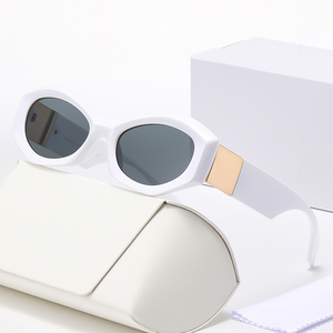 Nouvelles Lunettes de Soleil de Luxe pour Femmes, Modèle Œil de Chat, Haute Qualité, Design de Créateur, 7800 - Product Image 1