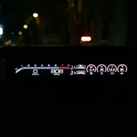 Cluster numérique pour Ford Mustang 2015-2020 voiture LCD co-pilote tableau de bord compteur de vitesse lecteur multimédia écran lumineux