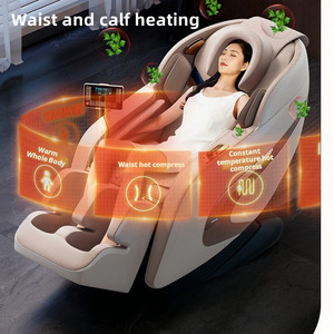 Profession elles China bester Luxus 4d Schwerelosigkeit Ganzkörper Shiatsu <span class=keywords><strong>Massage</strong></span> stuhl Ganzkörper Bürostuhl mit <span class=keywords><strong>Massage</strong></span> gerät Guangdong - Product Image 5