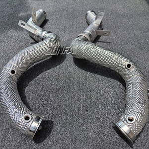 Pour Mercedes-Benz <span class=keywords><strong>AMG</strong></span> GT63 <span class=keywords><strong>GT63S</strong></span> Coupé 4 Portes X290 Moteur M177 4.0T 2018+ Tuyau de Descente de Compétition - Product Image 3