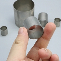 Anneaux Raschig en métal de 50 mm avec une fraction de vide de 95 %, remplissage de colonne de distillation pour usine pétrochimique