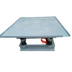 Petit banc d'essai de vibration pour béton de laboratoire, table vibrante à fréquence réglable pour moules de pavés en béton - Product Image 2