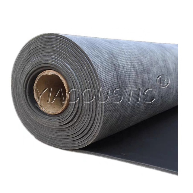YIACOUSTIC YI-MLV MLV Soundproofing Material PVC+Metal Powder Gym Application 1.2-3mm Thickness 1000x5000mm Modern Design 1 Year