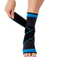 Attelle de cheville professionnelle Surecool en nylon souple, respirante, unisexe, avec soutien réglable pour fasciite plantaire et tendinite d'Achille