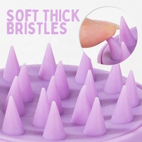 Brosse de Massage Capillaire Gloway TPR 8 Couleurs pour Shampooing, Masseur de Tête et Cuir Chevelu Anti-Pellicules et Croissance des Cheveux – Offre Spéciale Septembre à 0,19 $