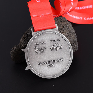 Medaglia Triathlon Nuoto Bici Corsa in Lega di Zinco con Rilievo 3D - Premio per Eventi Multisport, Medaglia da Campione - Product Image 6