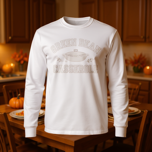 T-shirt à manches longues Green Bean Casserole Thanksgiving - Product Image 3
