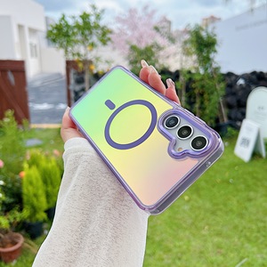 Funda Magnética Translúcida con Degradado de Color para Samsung Galaxy A17 A37 A57 A36 A56 A26 5G A16 A06 4G, Compatible con Carga Inalámbrica - Product Image 5