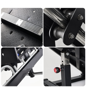 Máquina Combinada de Prensa de Piernas a 45 Grados y Hack Squat - Equipo de Gimnasio Comercial para Entrenamiento de Fuerza Profesional y Ejercicios de Piernas - Product Image 5