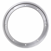 Engrenage annulaire hélicoïdal forgé en acier de grand diamètre sur mesure avec dents extérieures pour unité de transmission rotative industrielle