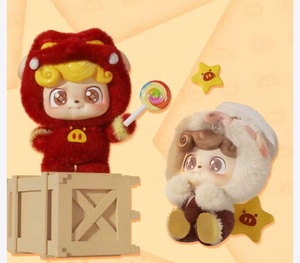 2025 mới đến ban đầu jotoys Q bé Heo Anh Hùng hộp mù siêu dễ thương lợn đồng đội loạt hộp mù Hộp bí ẩn hình búp bê - Product Image 5