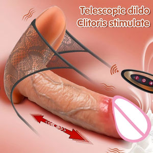 Direkt vom Hersteller Tragbarer Stoßender <span class=keywords><strong>Dildo</strong></span>-Vibrator Teleskopisch Heizbar & Ferngesteuert Frauen G-Punkt <span class=keywords><strong>Anal</strong></span>-Stimulator Weibliches Sexspielzeug - Product Image 2