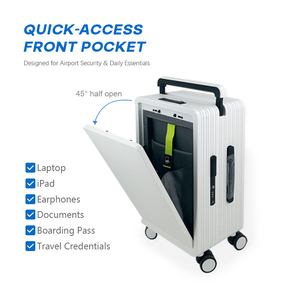 Equipaje de mano deportivo de PC irrompible de 20 pulgadas personalizado más nuevo tamaño de <span class=keywords><strong>cabina</strong></span> con ruedas giratorias equipaje pequeño de viaje con logotipo - Product Image 2