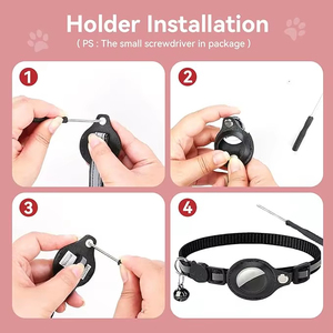 Localizador GPS Inteligente Antipérdida para Mascotas, Collar para Perros y Gatos, Resistente al Agua, Silicona, Buen Precio, Compatible con iOS y Android - Product Image 4