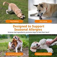 Complément alimentaire pour chiens : Soft Chews de soutien immunitaire avancé, saveur poulet, camomille pour la détente et la santé, sûr et rapide