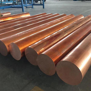 C11000 Copper Rod Customized Copper <b>Bar</b> Cutting Drilling Processing Copper Rod Manufacturer - Product Image 2