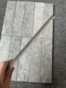 Cổ màu xám nâu lõm lồi sứ mờ mộc mạc sàn gạch ốp tường cho phòng khách sân ban công - Product Image 5