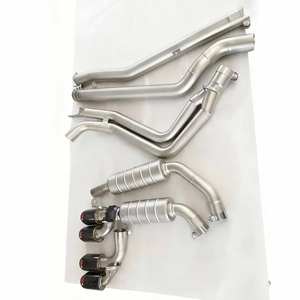 Sistema de Escape CatBack con Válvula Inteligente Compatible con <span class=keywords><strong>BMW</strong></span> <span class=keywords><strong>330e</strong></span> G20 F30 B48 2.0T 2016-2018, Modificación Híbrida, Perfectamente Compatible - Product Image 5