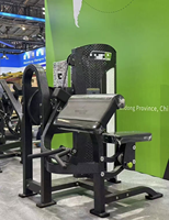 Machine à curls pour les bras SK Commercial, équipement de musculation professionnel à charge libre pour l'isolation des biceps et l'entraînement de croissance musculaire