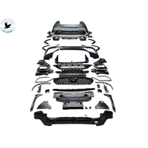 2021-2022 araba tampon parçaları AMG GLE63s gövde kiti Mercedes GLE sınıf w167 w292 coupe GLE350 GLE450 GLE300 bodykit