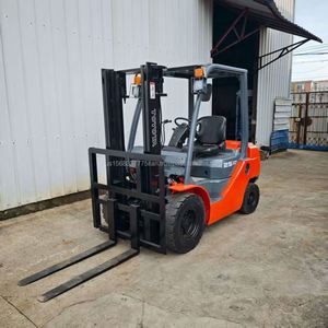 Used for Toyota Diesel <b>Forklift</b> FD25 2.5 Ton Two Stage Mast Offroad with Hydraulic Side Shifter Good Price - Product Image 2