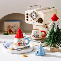 Nouveautés : Tasse en céramique Snoopy avec couvercle en forme de chapeau et breloque Snoopy 37PML – Tasse à café de dessin animé pour le bureau et la maison, idéale comme cadeau