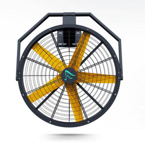 Ventilador de Pared de Alta Calidad y Bajo Consumo con Motor Eléctrico de 220V CC para Gimnasios, Restaurantes, Plantas de Manufactura e Instalaciones - Product Image 1