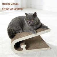 Griffoir pour chat en carton, jouet amusant et non-déchirable, fournitures pour animaux de compagnie, vente en gros OEM directe usine