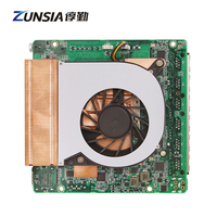 Suhu Luas -20~60 ° Motherboard Industri C DC 12-19V 6 LAN Onboard Generasi ke-12 & ke-13 Core Dual DDR4/5