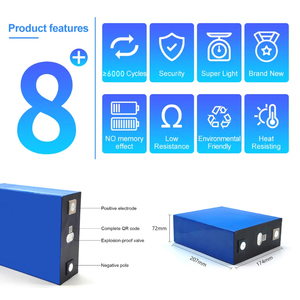 3.2V 6000 chu kỳ lớp Một 280ah 200AH 150AH 100Ah LFP pin di động LiFePO4 lăng trụ <span class=keywords><strong>lithium</strong></span> pin tế bào 3.2V 280ah - Product Image 5