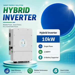 Inversor híbrido monofásico Deye SUN-10K-SG02LP1-EU-AM3-P de 10KW con batería de 48V/51.2V en stock - Product Image 1