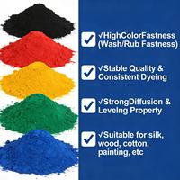 Colorant en poudre Disperse Orange 25 pour textiles en polyester, tissus en nylon, plastique et coloration acrylique