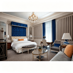 Ensembles de meubles de chambre d'hôtel modernes sur mesure de Foshan avec design d'hôtel 5 étoiles - Product Image 2