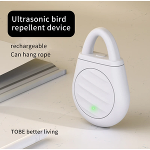Nouveau répulsif ultrasonique contre les puces et les tiques pour les personnes, les chats et les chiens, utilisation en extérieur et en intérieur, rechargeable, protection contre les moustiques et les parasites - Product Image 1