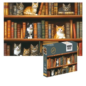 Puzzles en stock, 1000 pièces, peintures célèbres du monde, puzzle en carton, puzzle anti-stress pour adultes et enfants - Product Image 4
